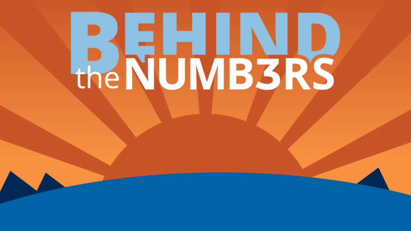 By The Numbers Sunset