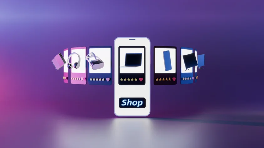 Using Shopify to shop on an iPhone