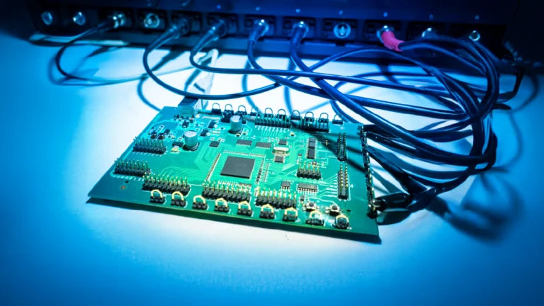 Computer board connected to electrical equipment